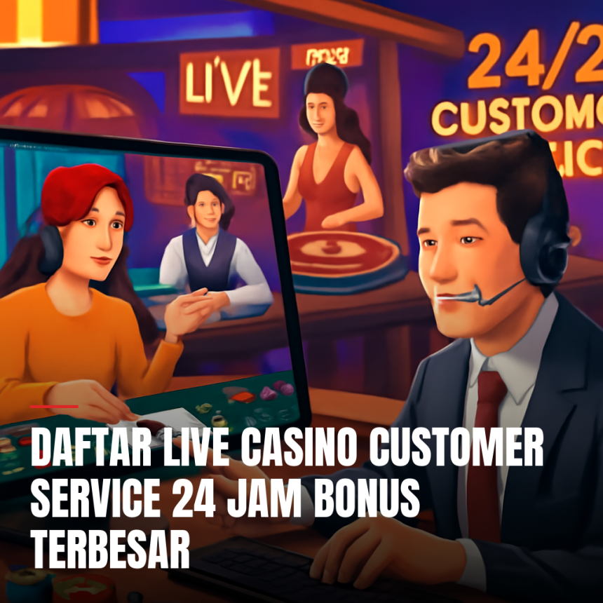 live casino customer service